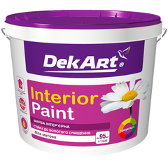 Фарба інтер&rsquo;єрна біла матова DekArt Interior Paint 4 кг