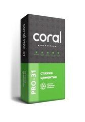 Coral PRO 31 Стяжка цементна